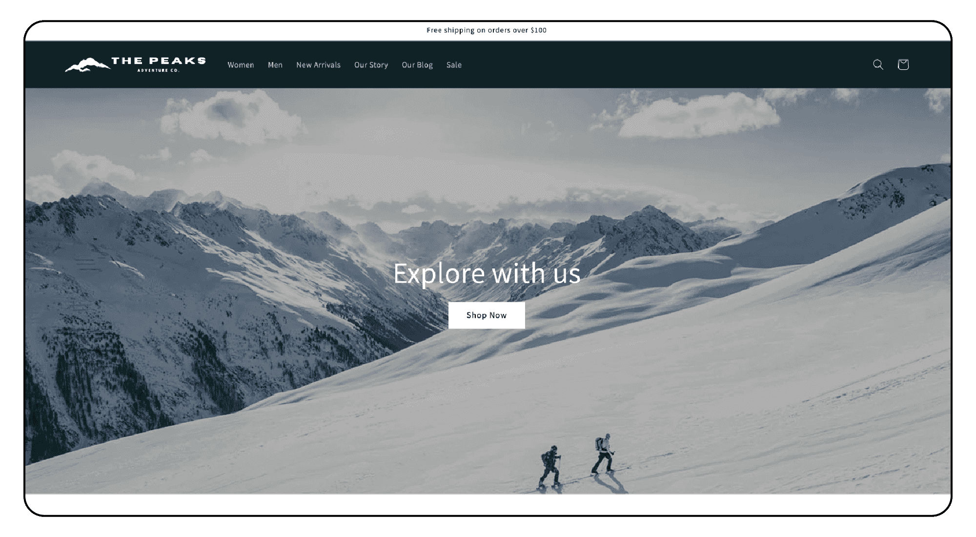 Screenshot of The Peaks